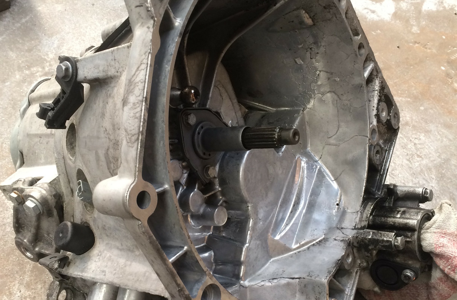 aluminium laswerk motorblok