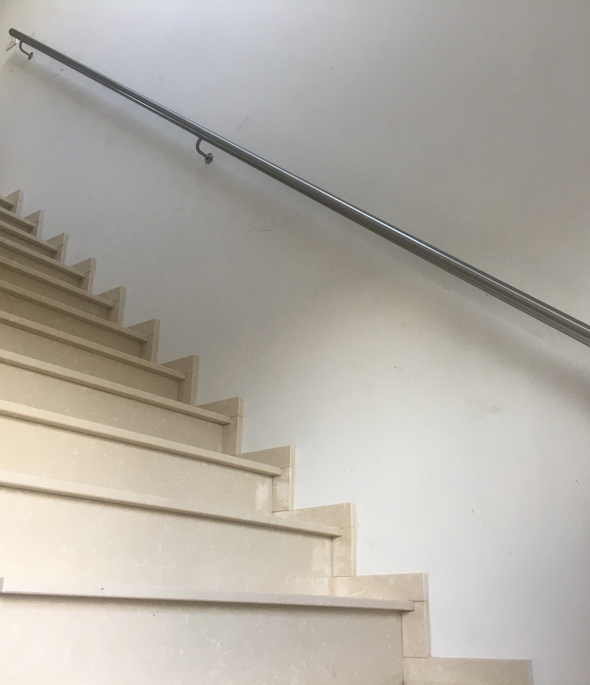 inox handgreep gemaakt door Valcke Olivier