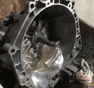 aluminium laswerk motorblok