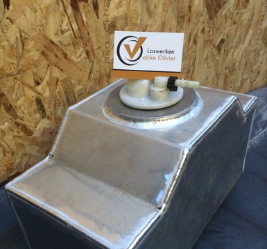 benzinetank in aluminium