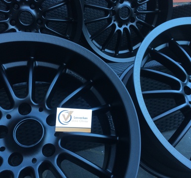 zwarte BMW velgenset