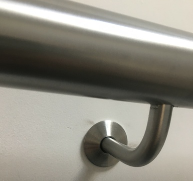 inox handgreep gemaakt door Valcke Olivier