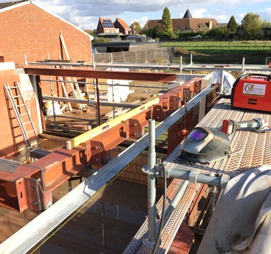 lassen van pautrelles in de bouw door valcke olivier