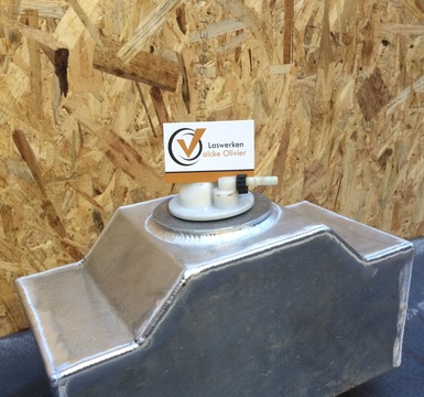 benzinetank in aluminium